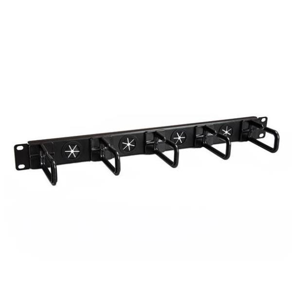 Pannello di gestione cavi per armadi Server Rack da 19" 1U 2