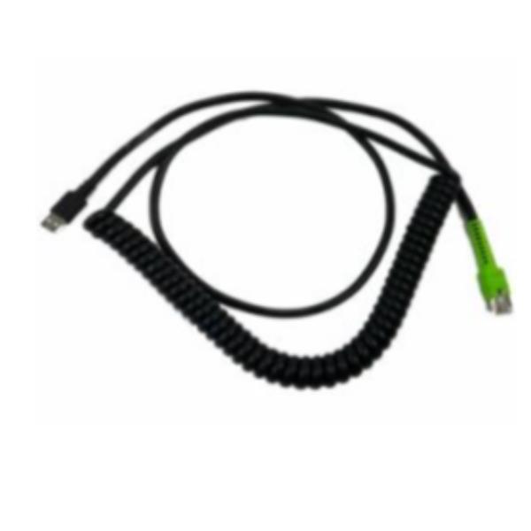 ZEBRA - EVM CAVO USB 3,7 MT SCHERMATO PER SCANNER ZEBRA, A SPIRALE