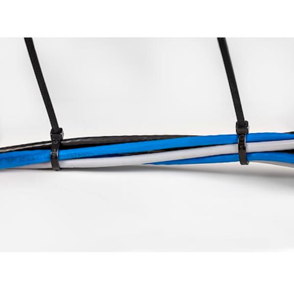 Fascette fermacavo riutilizzabili da 25 cm - 4 mm di larghezza, 55mm di diametro 3