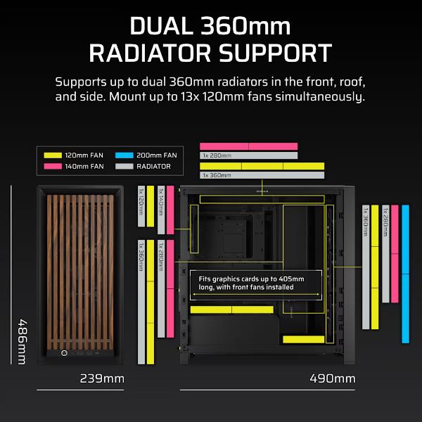 FRAME 4000D RS WOOD BLACK/WALNUT 2