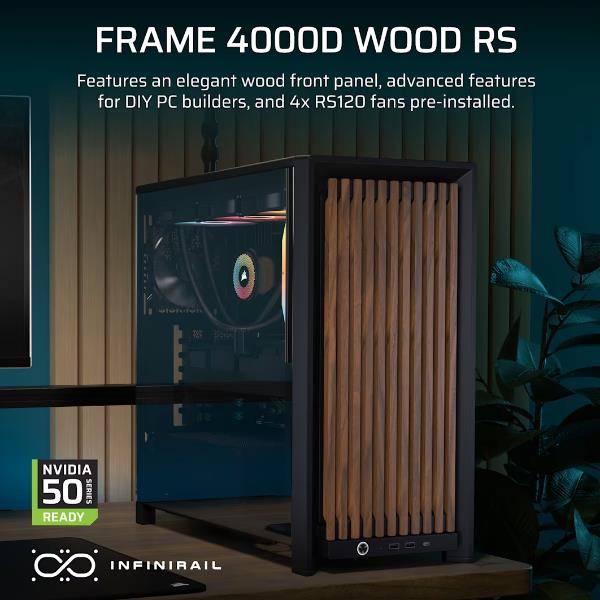 FRAME 4000D RS WOOD BLACK/WALNUT 7