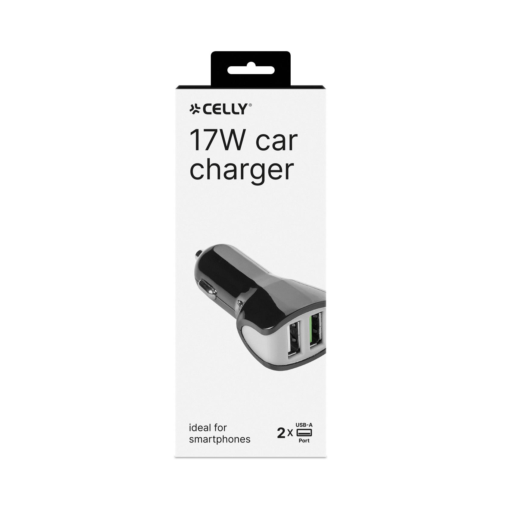 CC2USBTURBO - 17W 2 USB-A Car Charger 6