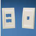 PANDUIT PLACCA 503 PER 6 MINI-COM BIANCA