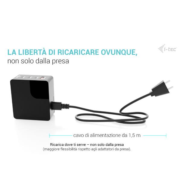 Universal Intelligent GaN 140 W Charger (3×USB-C, 1×USB-A), Priorità di ricarica in base alla necessità dei dispositivi 3