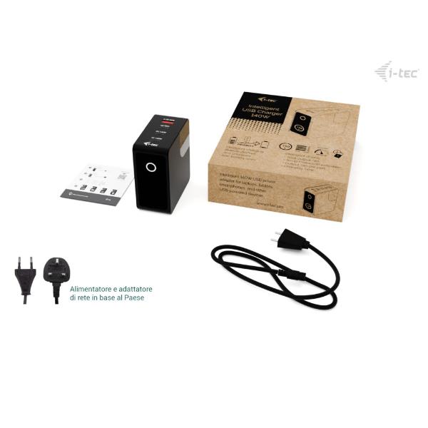 Universal Intelligent GaN 140 W Charger (3×USB-C, 1×USB-A), Priorità di ricarica in base alla necessità dei dispositivi 9