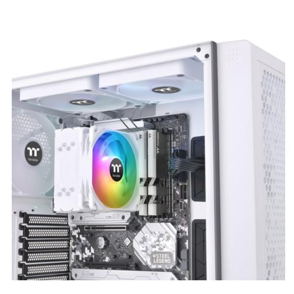 UX200 SE ARGB Lighting CPU Cooler White 2