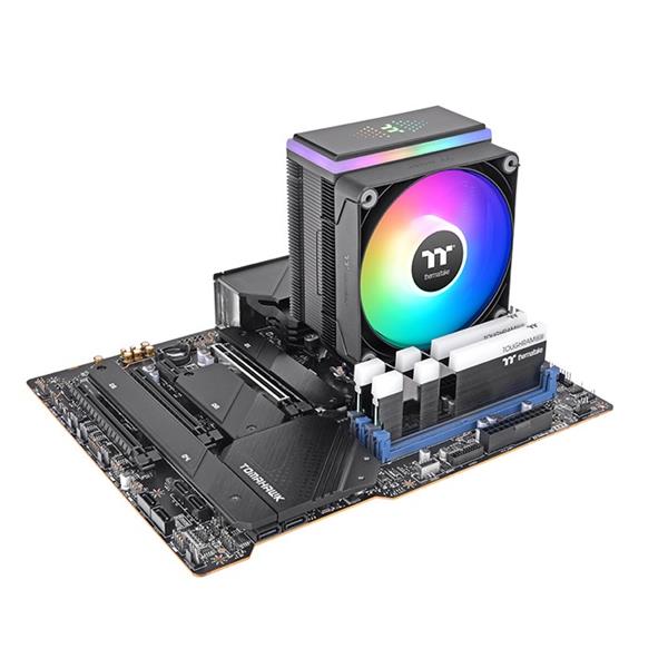 ASTRIA 400 ARGB Sync/Air Cooler/Single Tower/120 x 120 x 25mm/Ø6mm x 6 pcs/PWM 500~1800 RPM/Black/TDP 230W/Support LGA1700 and AM5/MB ARGB Sync 5