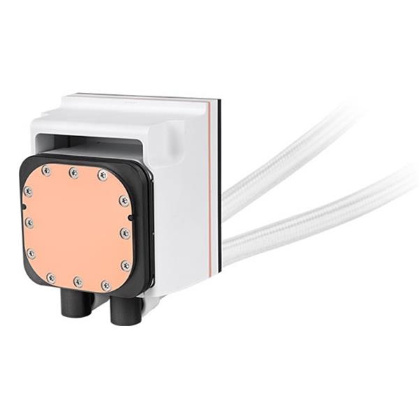 MAGFloe 360 Ultra Snow Edition/All-In-One Liquid Cooler System/ARGB Fan 120*3/PWM 500~2000rpm/Water Block 3.95inch LCD/TT RGB Plus Software/White 2