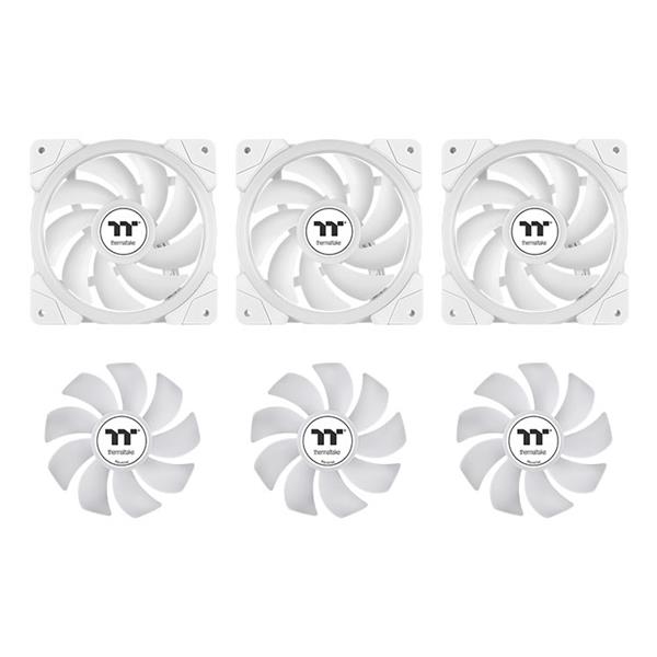 MAGFloe 360 Ultra Snow Edition/All-In-One Liquid Cooler System/ARGB Fan 120*3/PWM 500~2000rpm/Water Block 3.95inch LCD/TT RGB Plus Software/White 5