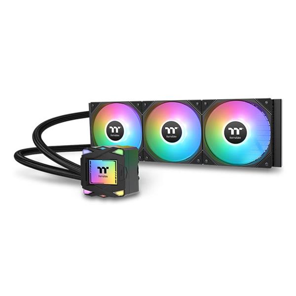 Thermaltake LA360 ARGB Sync/All-In-One Liquid Cooler System/120 ARGB Fan *3/PWM 600~2500RPM/MB Sync only/Black