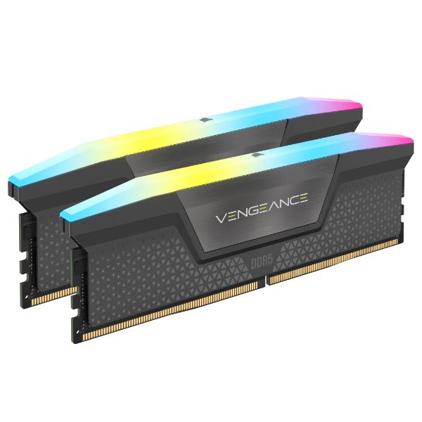 CORSAIR RAM VENGEANCE RGB DDR5 32GB (2x16GB) 6000MT/s CL36 AMD EXPO Memory Kit