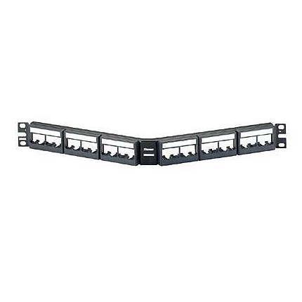 PANN.1U ANG.PER 24 RJ45U NERO 2