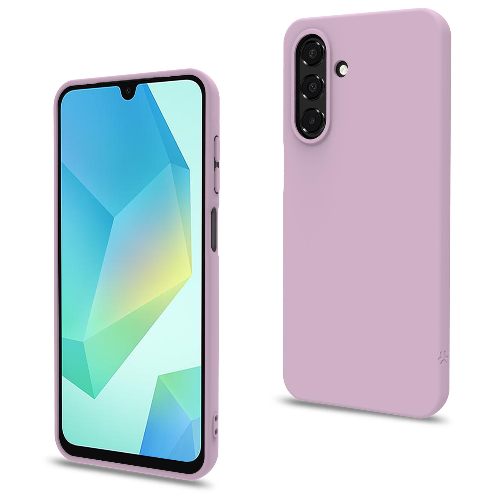 CROMO - Cover in morbido TPU con finitura soft touch colore rosa compatibile con Galaxy A17 5G/ A17 5G Enterprise Edition/ A17 4G 11