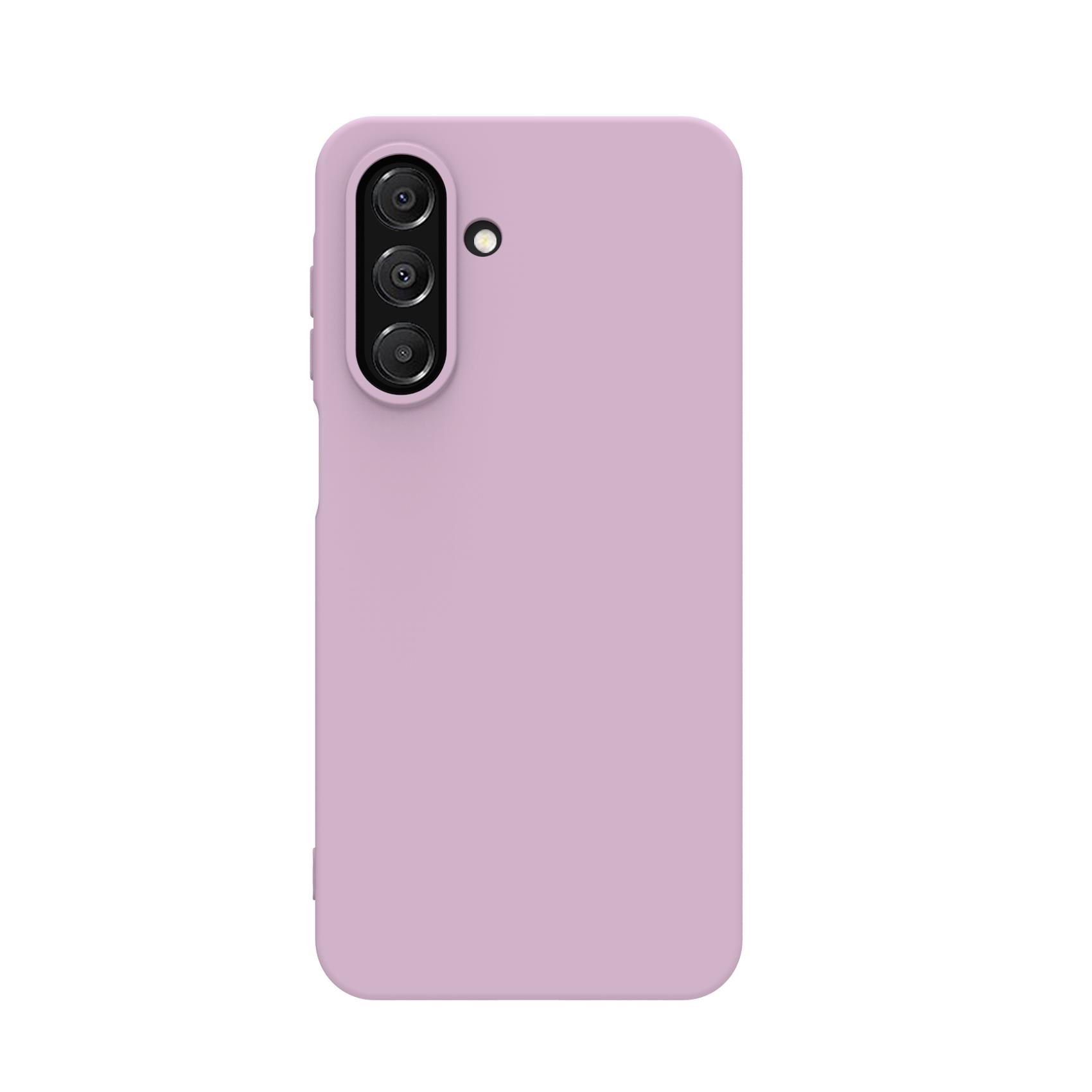 CROMO - Cover in morbido TPU con finitura soft touch colore rosa compatibile con Galaxy A17 5G/ A17 5G Enterprise Edition/ A17 4G 10