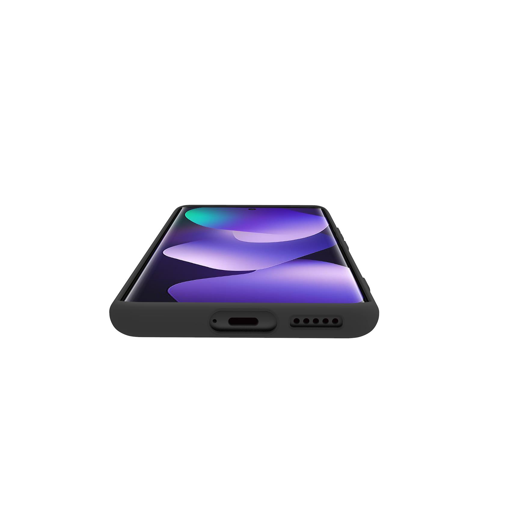 CROMO - Cover in morbido TPU con finitura soft touch colore nero compatibile con Xiaomi Redmi Note 15 5G/ Redmi Note 15 4G/ Poco M8 5G 3
