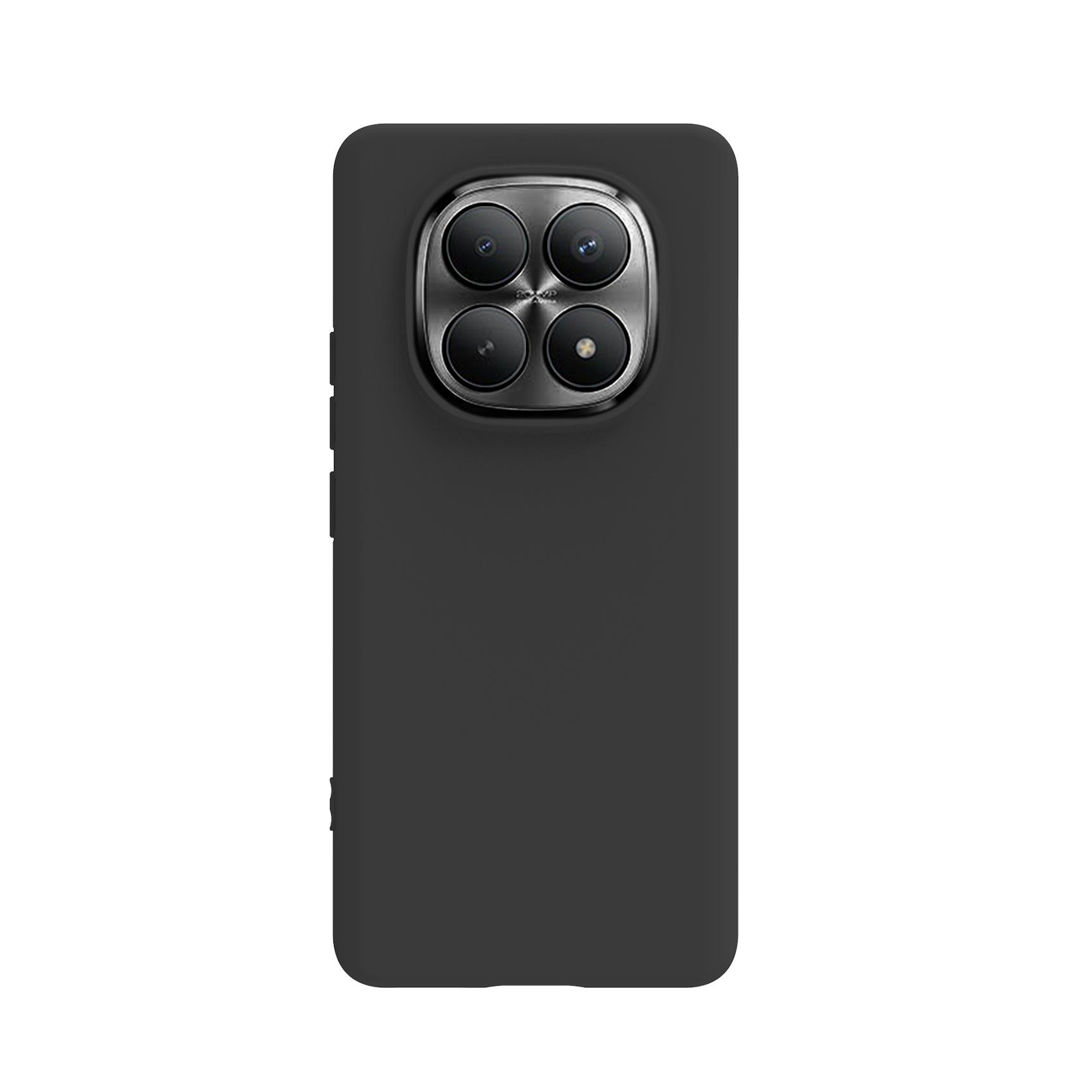 CROMO - Cover in morbido TPU con finitura soft touch colore nero compatibile con Xiaomi Redmi Note 15 5G/ Redmi Note 15 4G/ Poco M8 5G 7