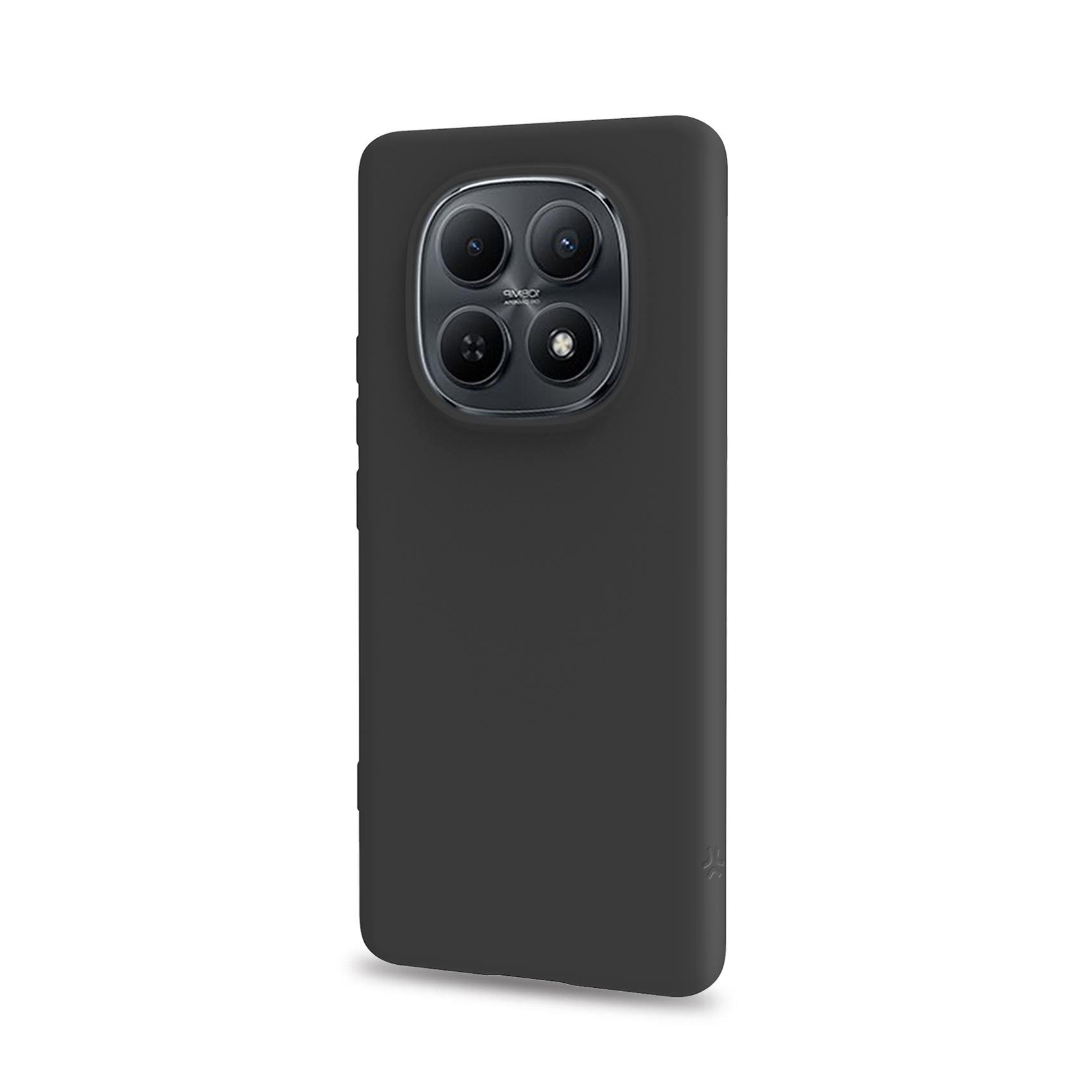 CROMO - Cover in morbido TPU con finitura soft touch colore nero compatibile con Xiaomi Redmi Note 15 5G/ Redmi Note 15 4G/ Poco M8 5G 10