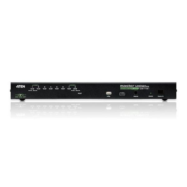 Switch KVM over IP VGA PS/2-USB a 8 porte 1 accesso condivisione locale/remoto 5