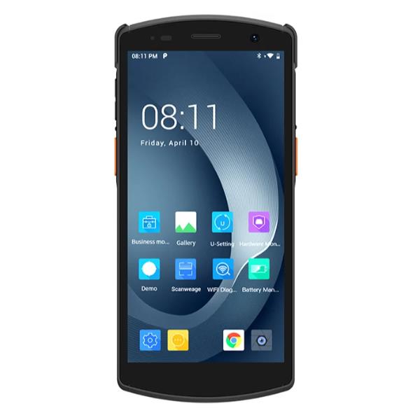 UROVO CT58C DISPLAY 5,5" FULL TOUCH, 2D, WIFI, LTE, BTLE, NFC, 4GB/64GB, ANDROID 14 GMS, IP65, HANDSTRAP E POWER SUPPLY INCLUSI