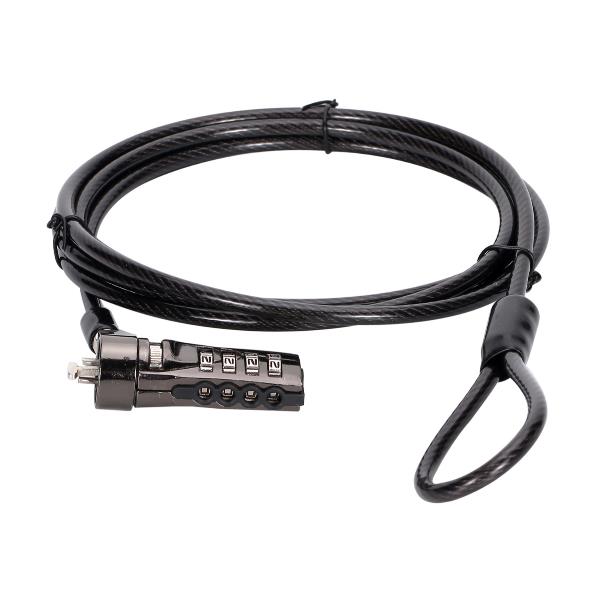CONCEPTRONIC LUCCHETTO PER NOTEBOOK A COMBINAZIONE, slot di blocco standard, 1,8 m