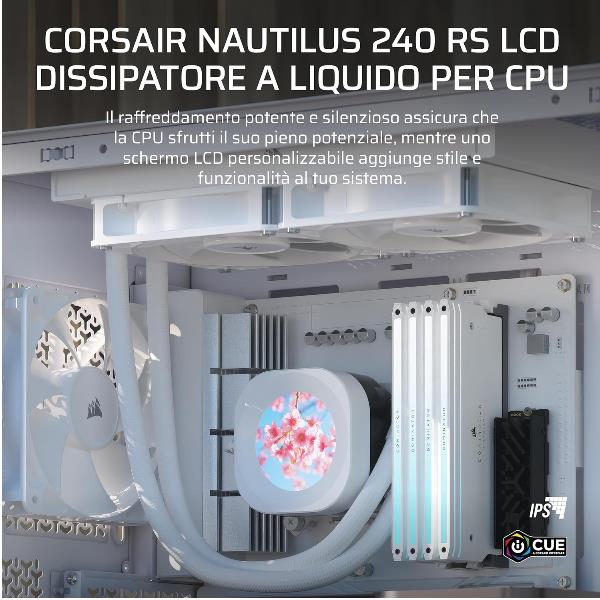 NAUTILUS 240 RS LCD - Bianco 4