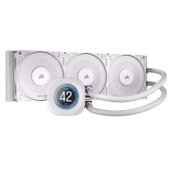 CORSAIR NAUTILUS 360 RS LCD - Bianco