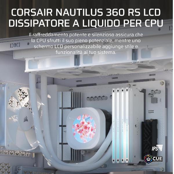 NAUTILUS 360 RS LCD - Bianco 6