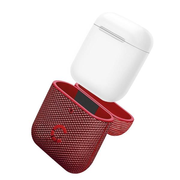 Cygnett TekView Custodia per Air Pods 1° & 2° Gen - Rosso