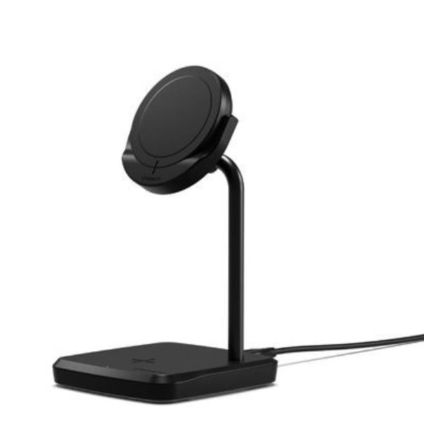 Base di ricarica 2 in 1 ChargeBase Qi2 per iPhone e AirPods - Nero 4