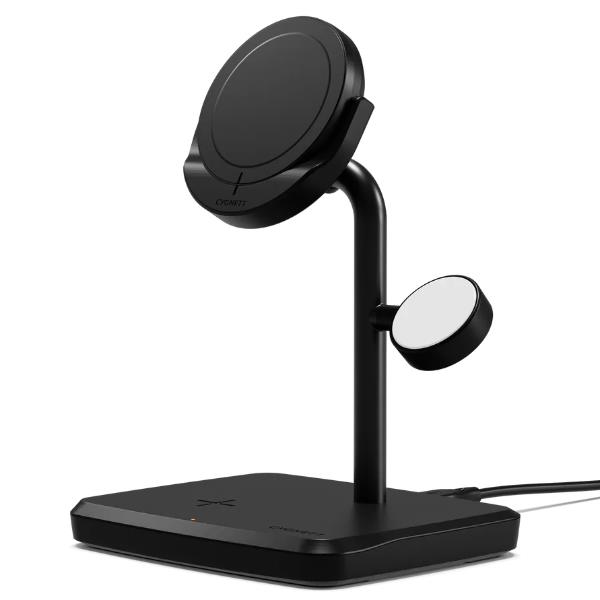 Caricabatteria Wireless 3-in-1 - Nero 3