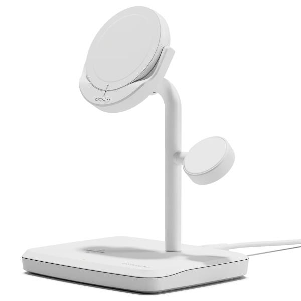 Caricabatteria Wireless 3-in-1 - Bianco 4
