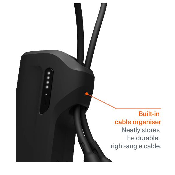 Cygnett Battery bank Thumboost 5K Powerbank con cavo integrato (NERO) 3