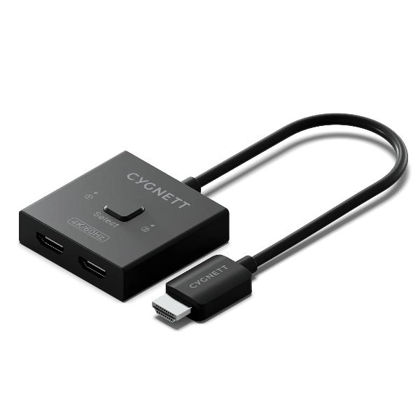 Cygnett Unite 2in1 Bi-Directional Dual HDMI Switcher