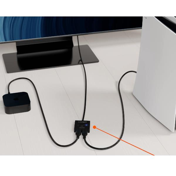 Unite 2in1 Bi-Directional Dual HDMI Switcher 3