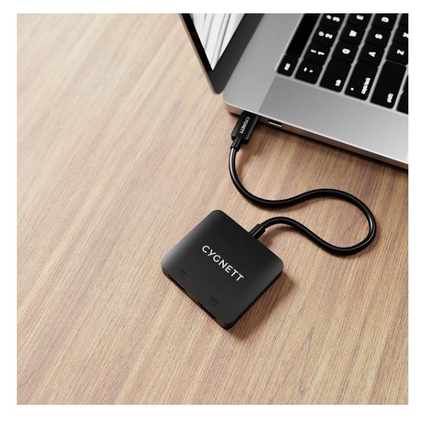 Unite 2in1 USB-C to Dual HDMI Hub 2