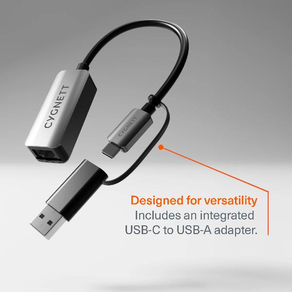 Unite USB-C to 2.5Gbps Ethernet Adapter 5