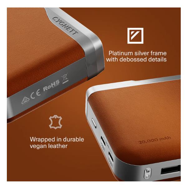Encore 20k Power Bank - Tan 4