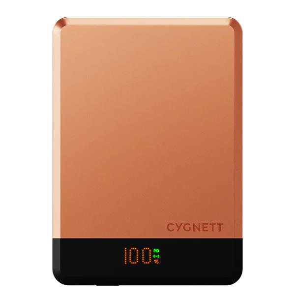 Cygnett MagSlim 5K Power Bank - Copper Caramel
