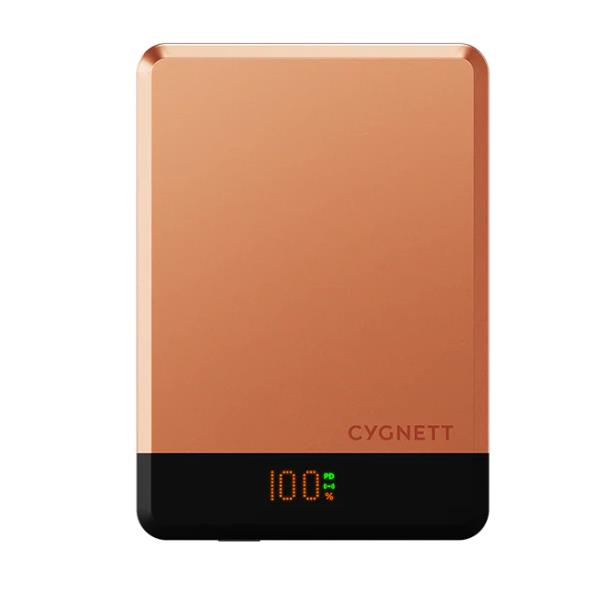 Cygnett MagSlim 10k Power Bank - Copper Caramel