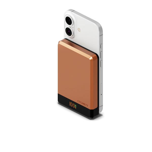 MagSlim 10k Power Bank - Copper Caramel 3