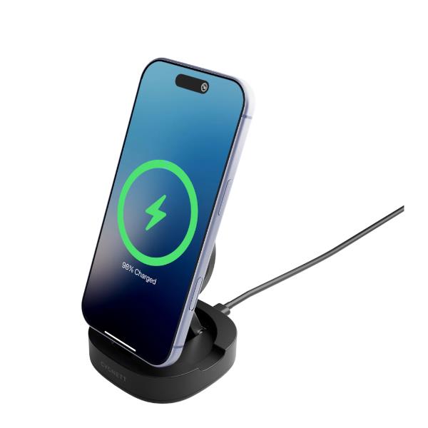 Cygnett Chargebase Qi2.0 Single Wireless Charger - Black