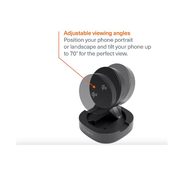 Chargebase Qi2.0 Single Wireless Charger - Black 3