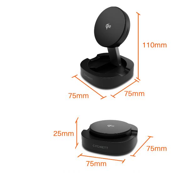 Chargebase Qi2.0 Single Wireless Charger - Black 6