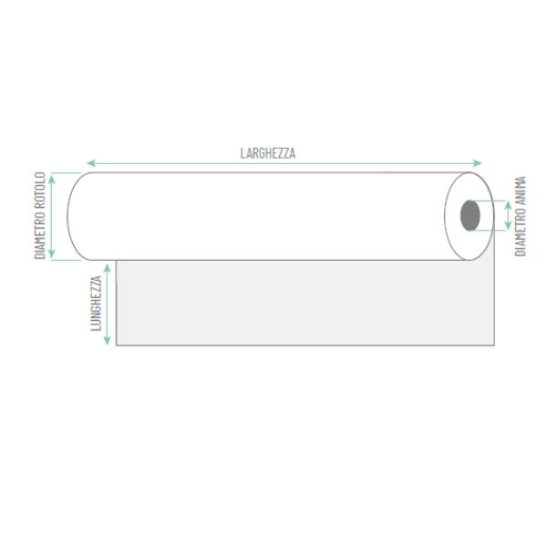 ROTOLO CRISTAL PLOTTER 90GR 42 X 50 2