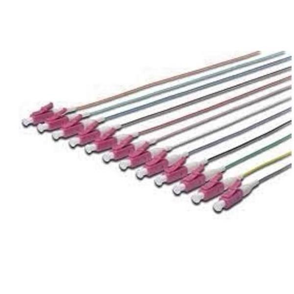 DIGITUS FO Pigtail set 12 LC Simplex OM4 2m