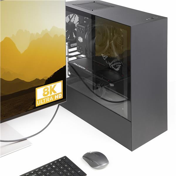 Cavo DisplayPort 2.1 da 1m, cavo DisplayPort DP40 certificato VESA 3