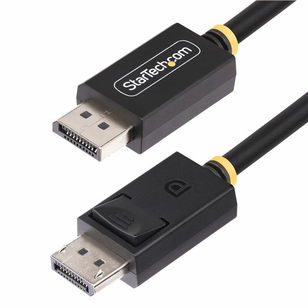 StarTech Cavo DisplayPort 2.1 da 2m, cavo DisplayPort DP40 certificato VESA