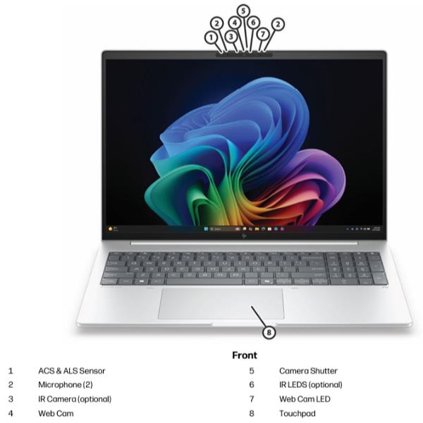 EliteBook 8 G2i 16 Notebook AI PC 3
