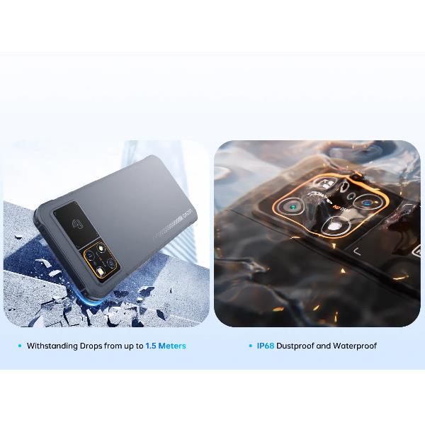 DT630 SMARTPHONE RUGGED, DISPLAY 6,58", 2D SCANNER, WIFI 6, 5G, NFC, CAM DA 50 MPX,8GB/128GB (ESP. A 2TB), ANDROID 15 - ALIMENTATORE INCLUSO 5