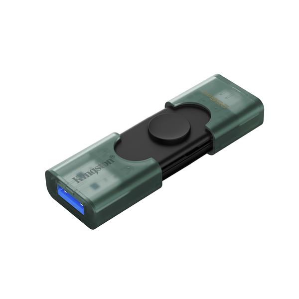 DataTraveler DuoG2 256GB USB-A + USB-C 3.2 Gen 1 Con doppio cappuccio mobile USB-A/C 2